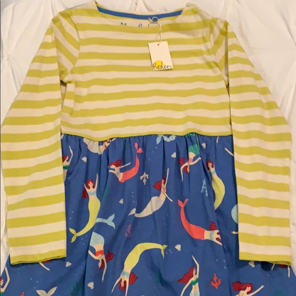 NWT Mini Boden Mermaid Dress